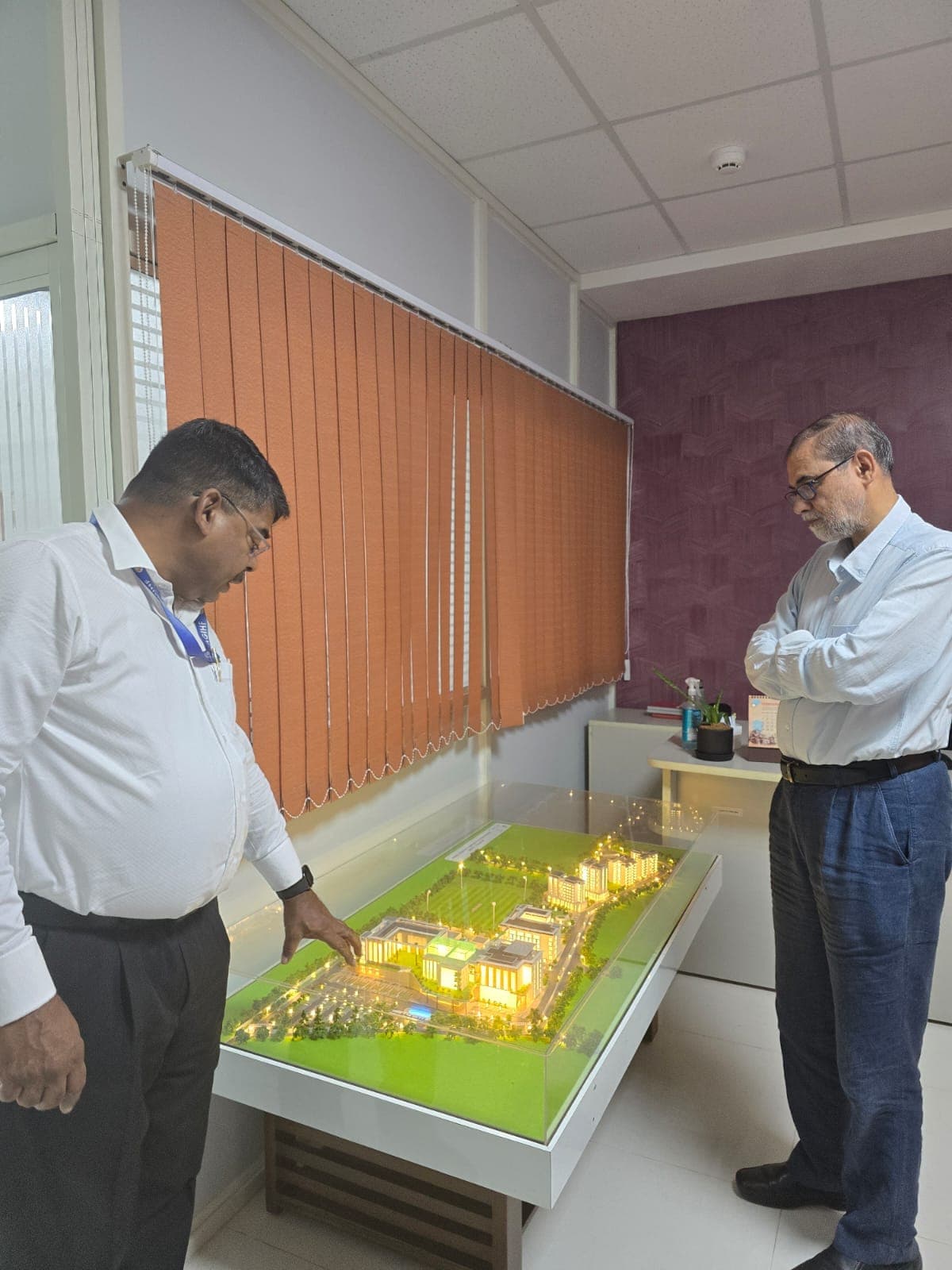 Director review visit at AAHII, 5th Jan 2026 1