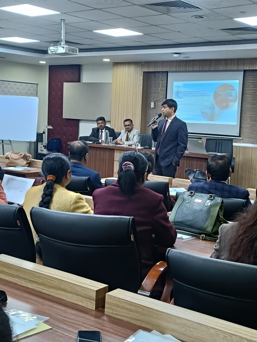 Training on Improvement of quality components in the NICU and all medical college hospitals in Assam, 9th Jan 2026 1